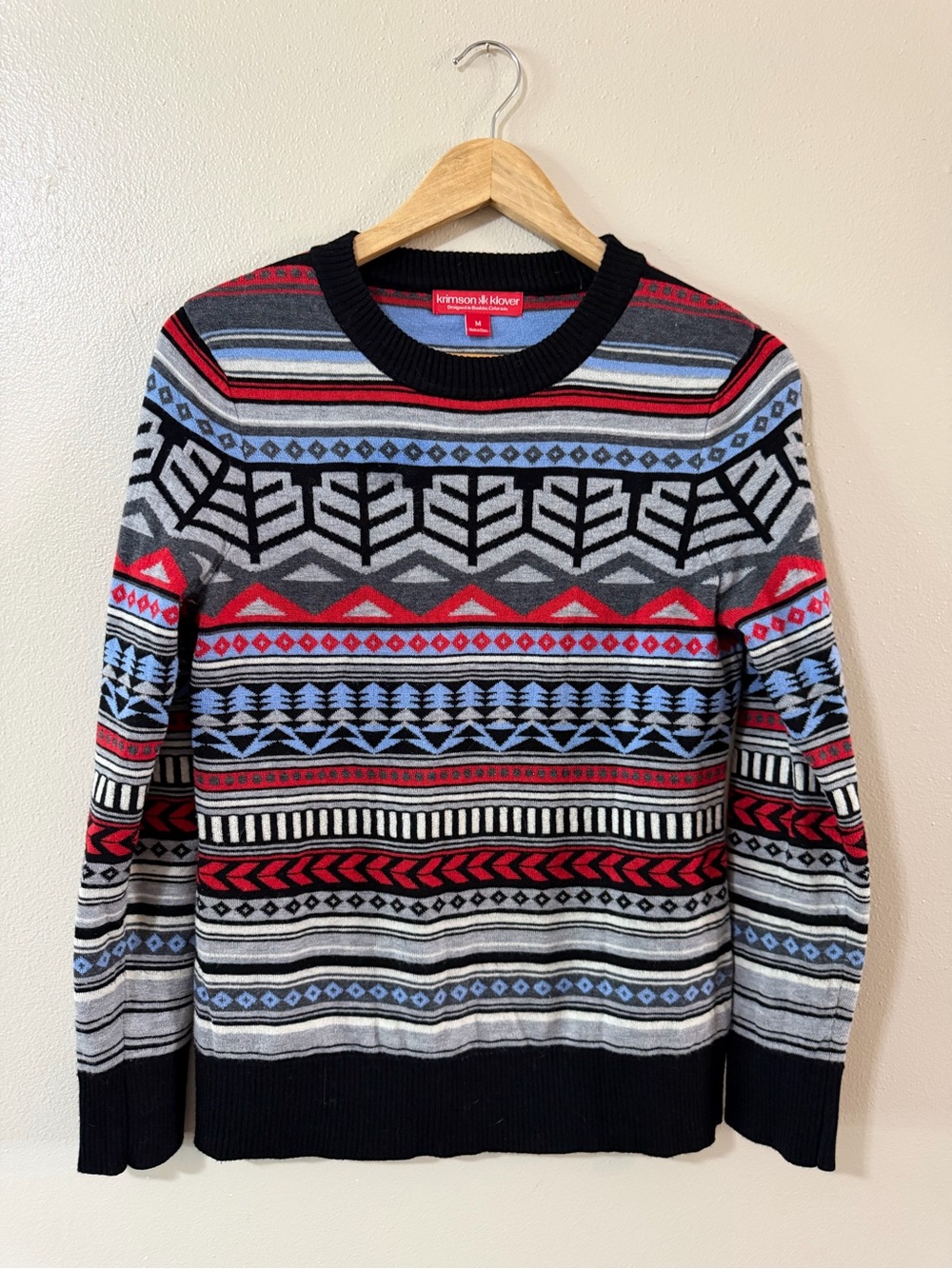 Krimson Klover | Fair Isle Wool Blend Sweater